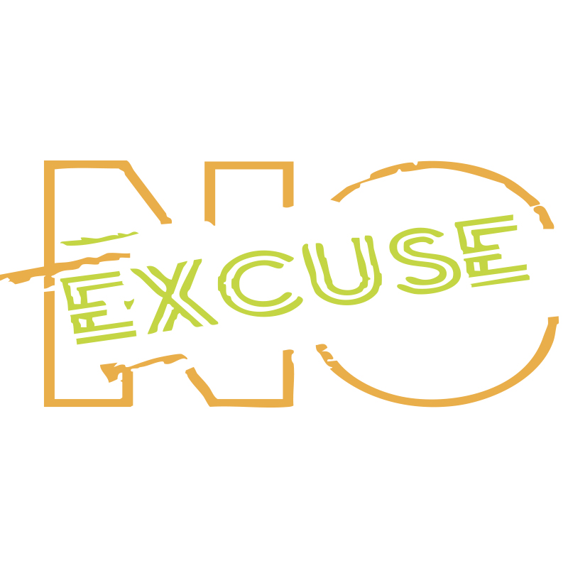 Tshirt "No excuse"