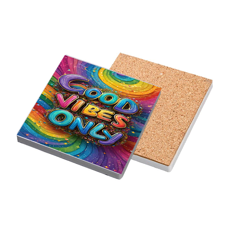 Σουβέρ 10*10 'Good vibes only'