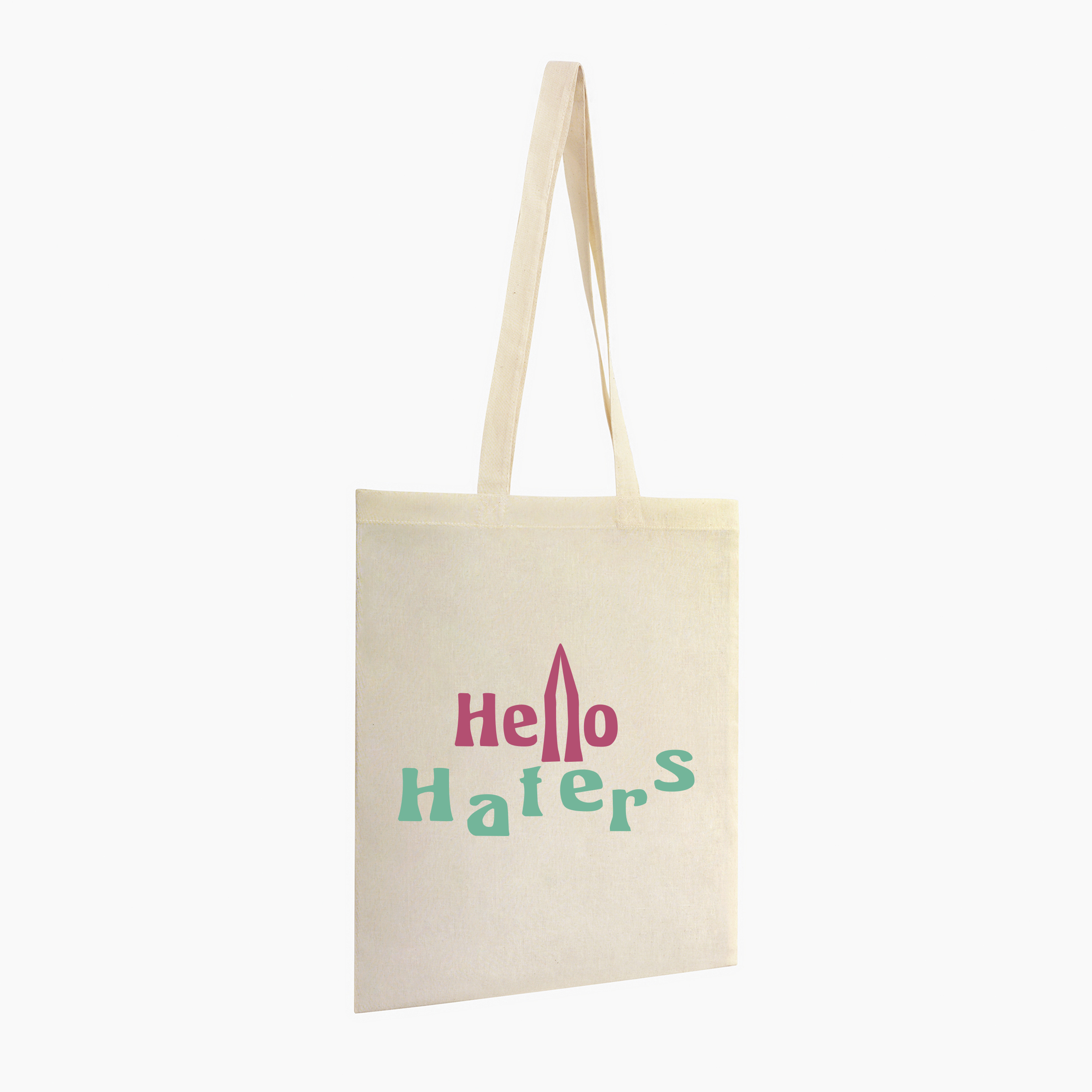 Τσάντα Totebag "Hello Haters"