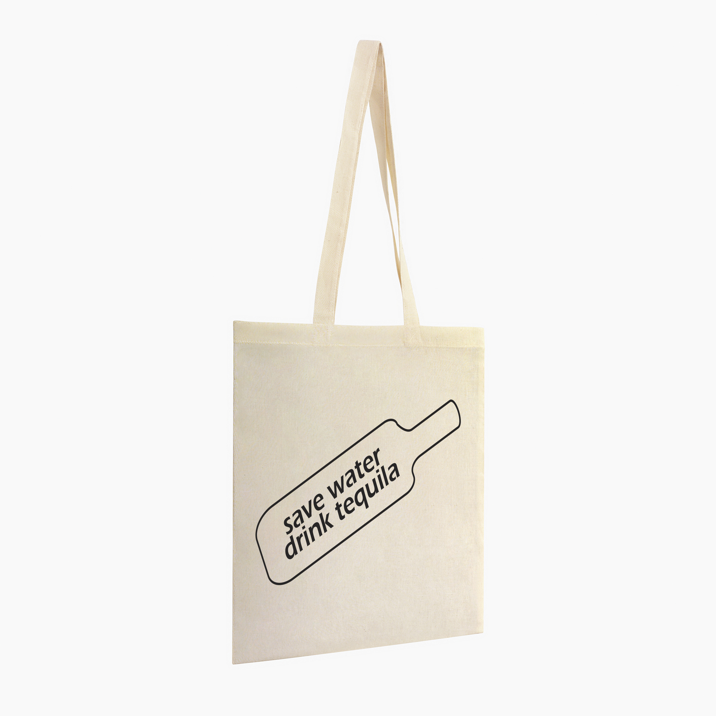 Τσάντα Totebag "save water  drink tequila"