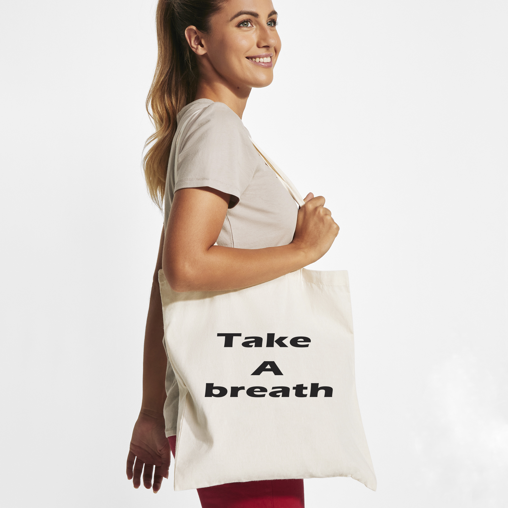 Τσάντα Totebag "Take a breath"