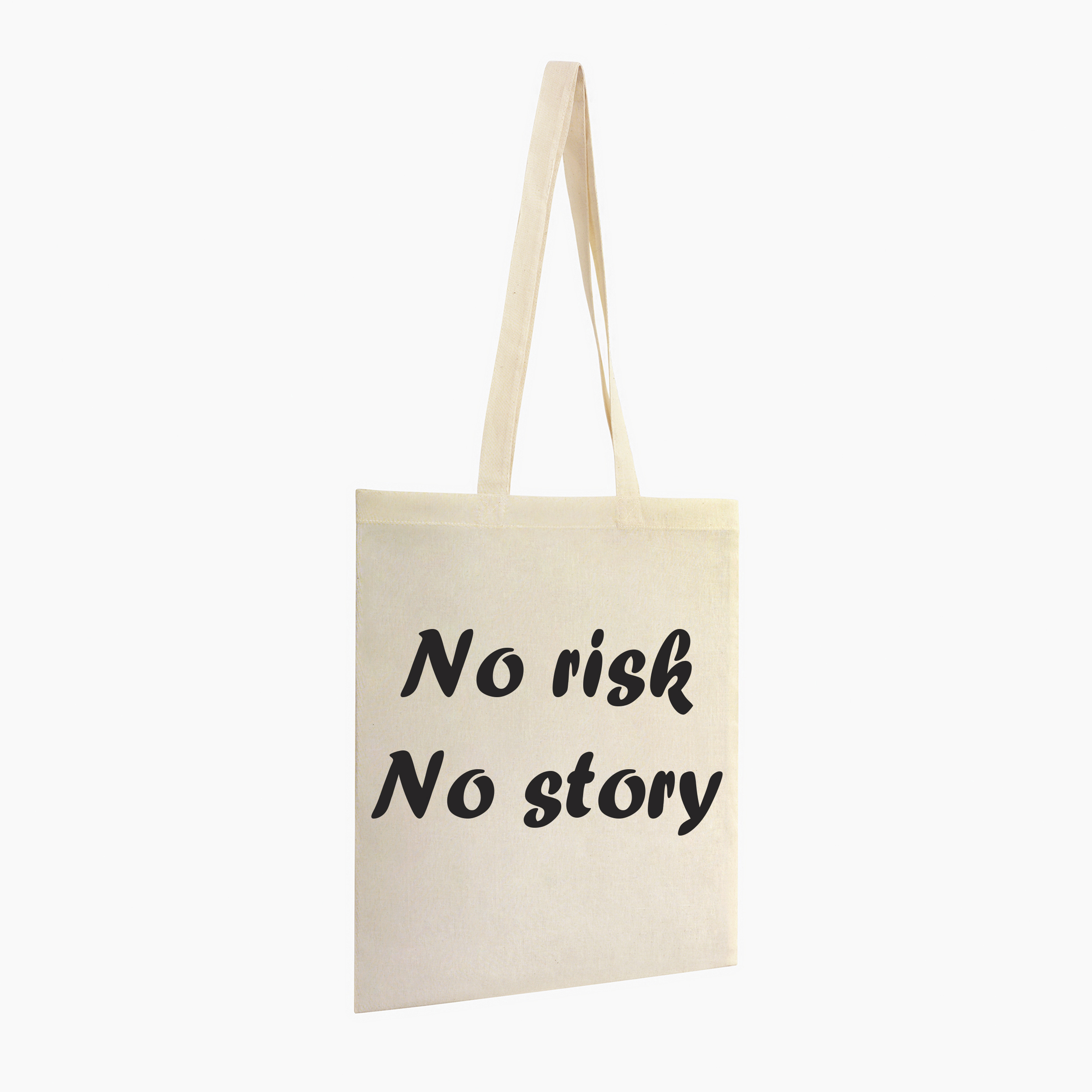 Τσάντα Totebag "No risk no story"