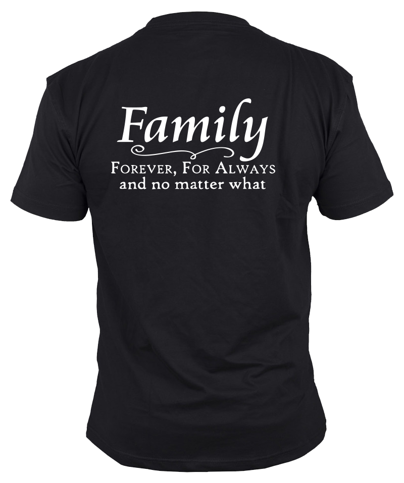 Tshirt "Family for ever"