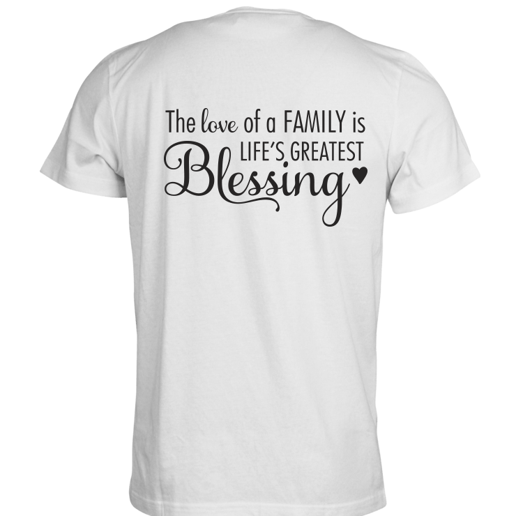 Tshirt "The love of a family"