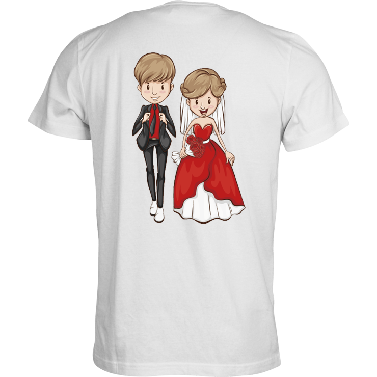 Tshirt "Groom with your wife"