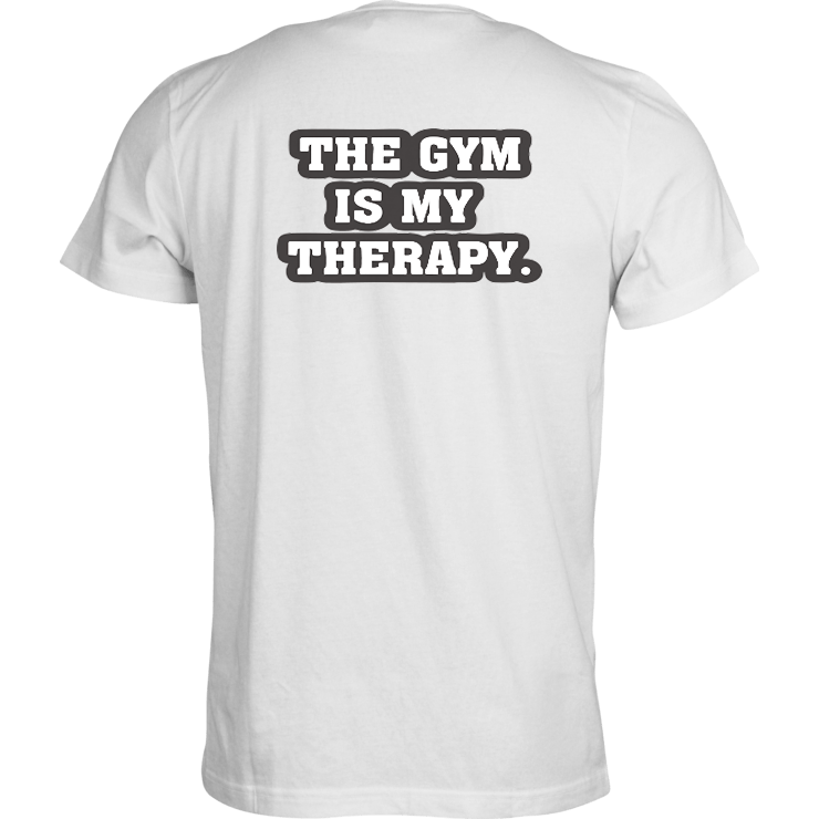 Tshirt "The gym is my therapy"