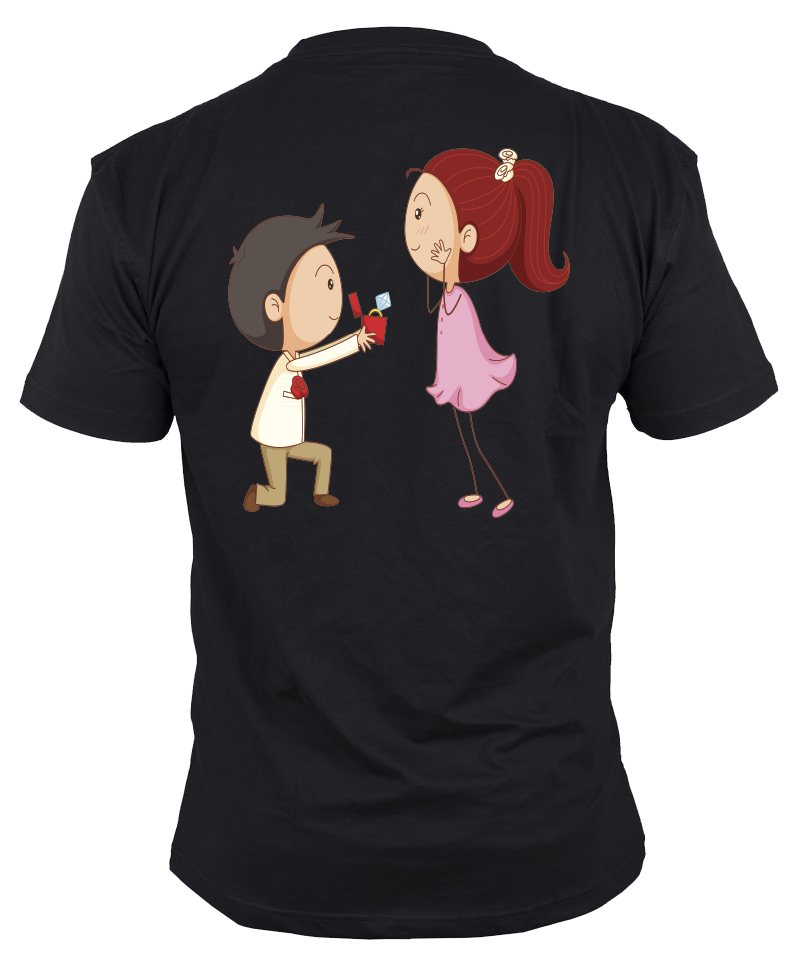 Tshirt "Boy with ring"