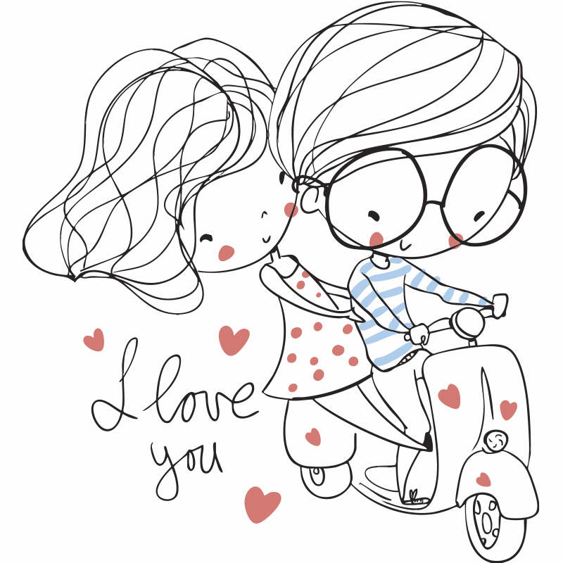 Tshirt "I love you"