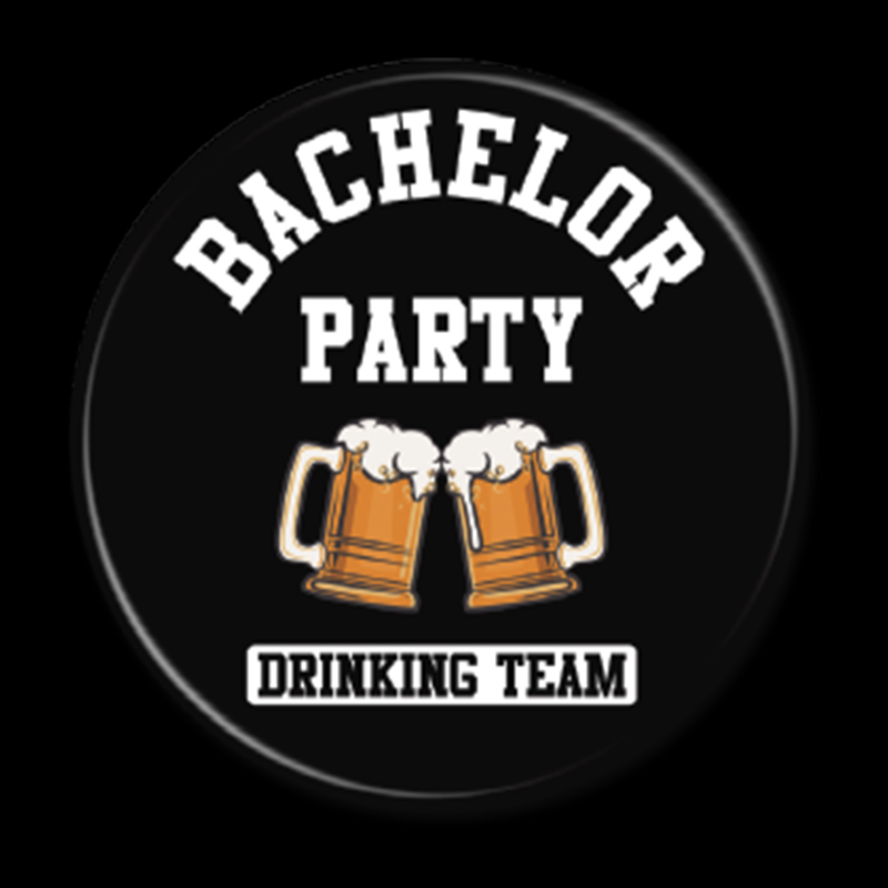 Tshirt "Drinking team, bachelor"