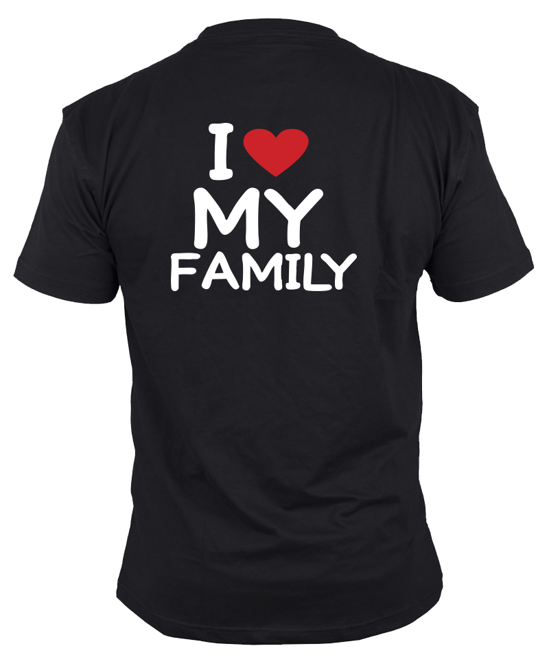 Tshirt "I love ΜΥ Family"