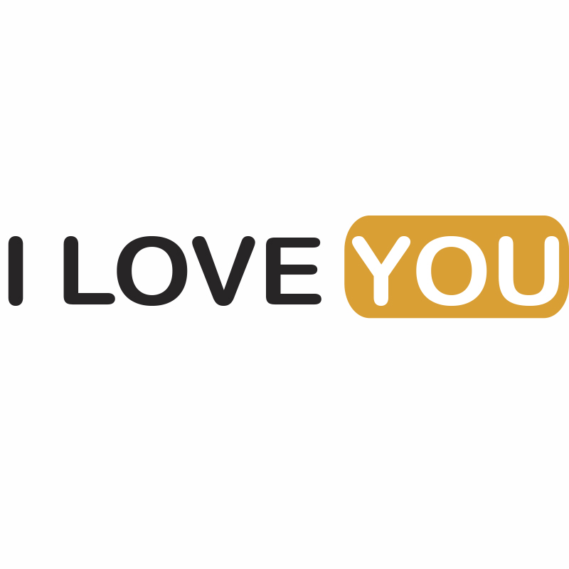 Tshirt "I love you "