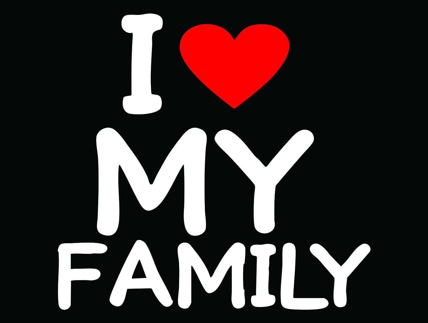 Tshirt "I love ΜΥ Family"