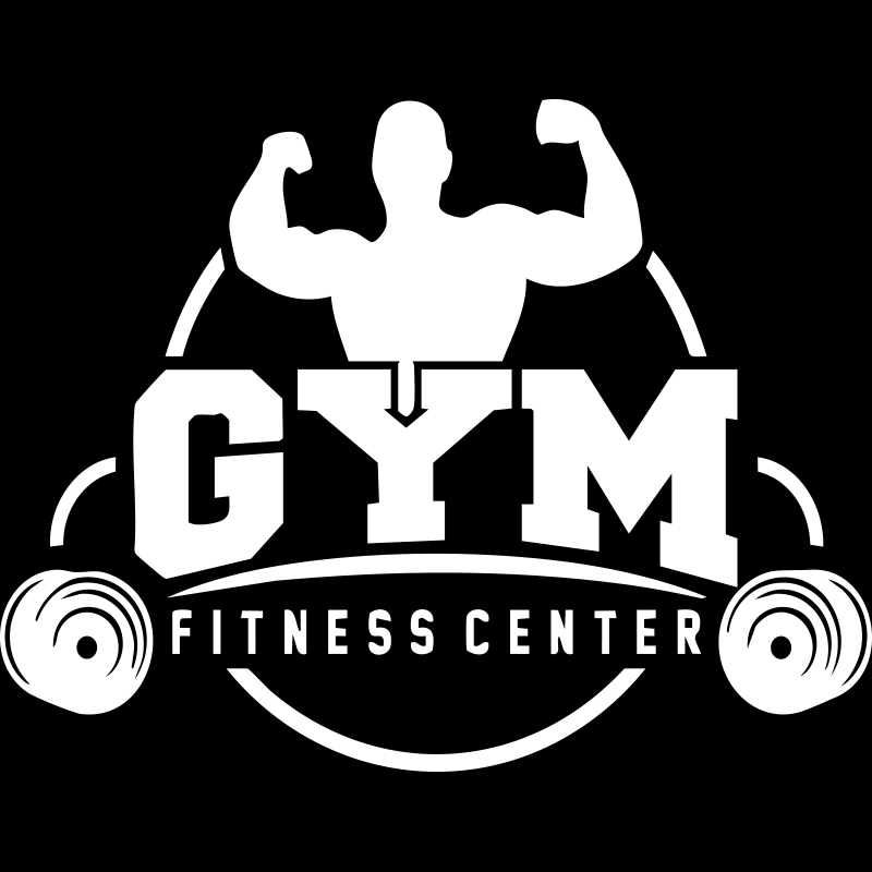 Vinyl sticker για λείες επιφάνειες "Gym Fitness center"